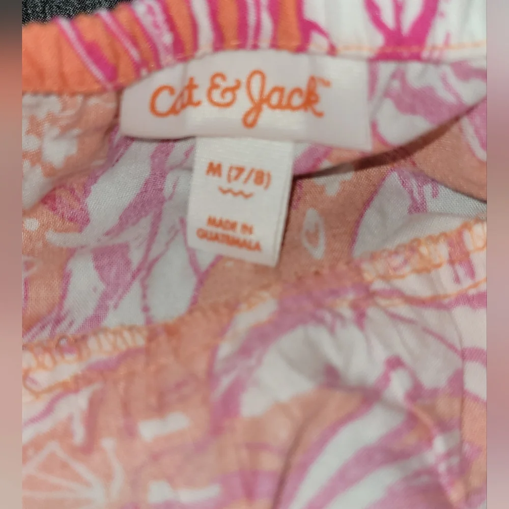 Cute NWOT Floral Sundress~Size 7/8~Cat and Jack
